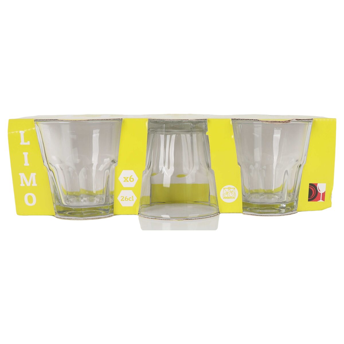 Sada sklenic Inde Limo 260 ml 6 Kusy (8 kusů)